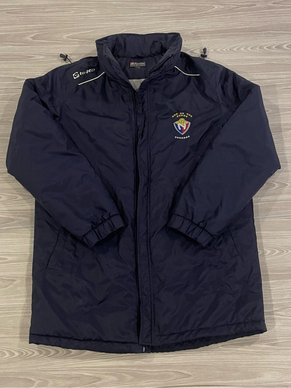 Lotto 2011/12 El Nacional De Quito Del Futbol Ecuador Jacket Parka Men’s Size XL